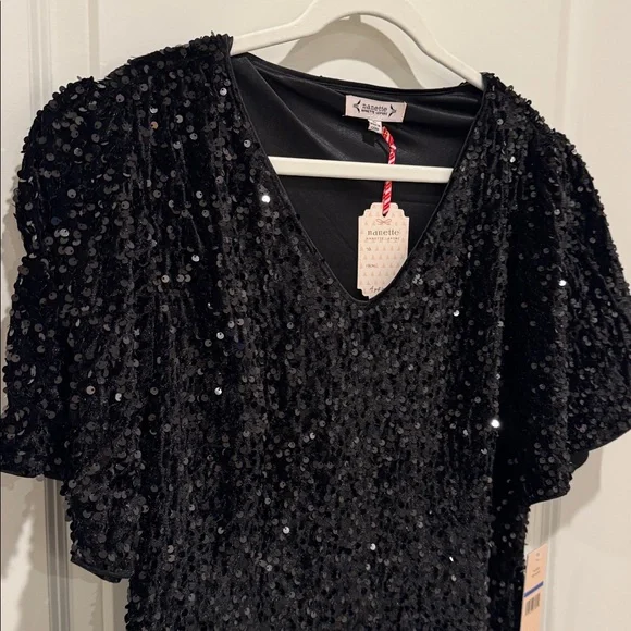 Nanette Lepore Sequin Top - Picture 1 of 4